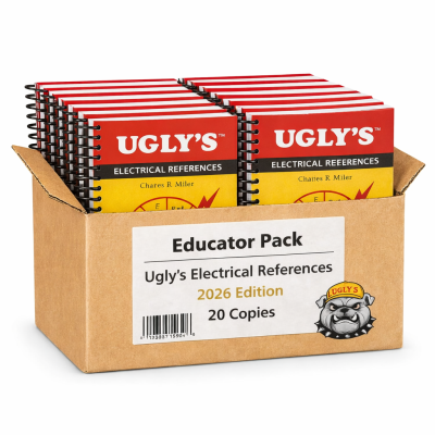 Ugly's 2026 Educator 20 Pack